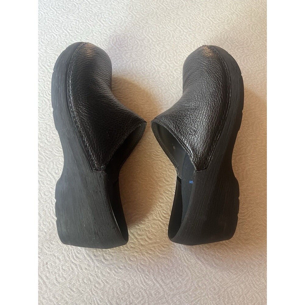 Wolky Black Leather Mules - Picture 5 of 6
